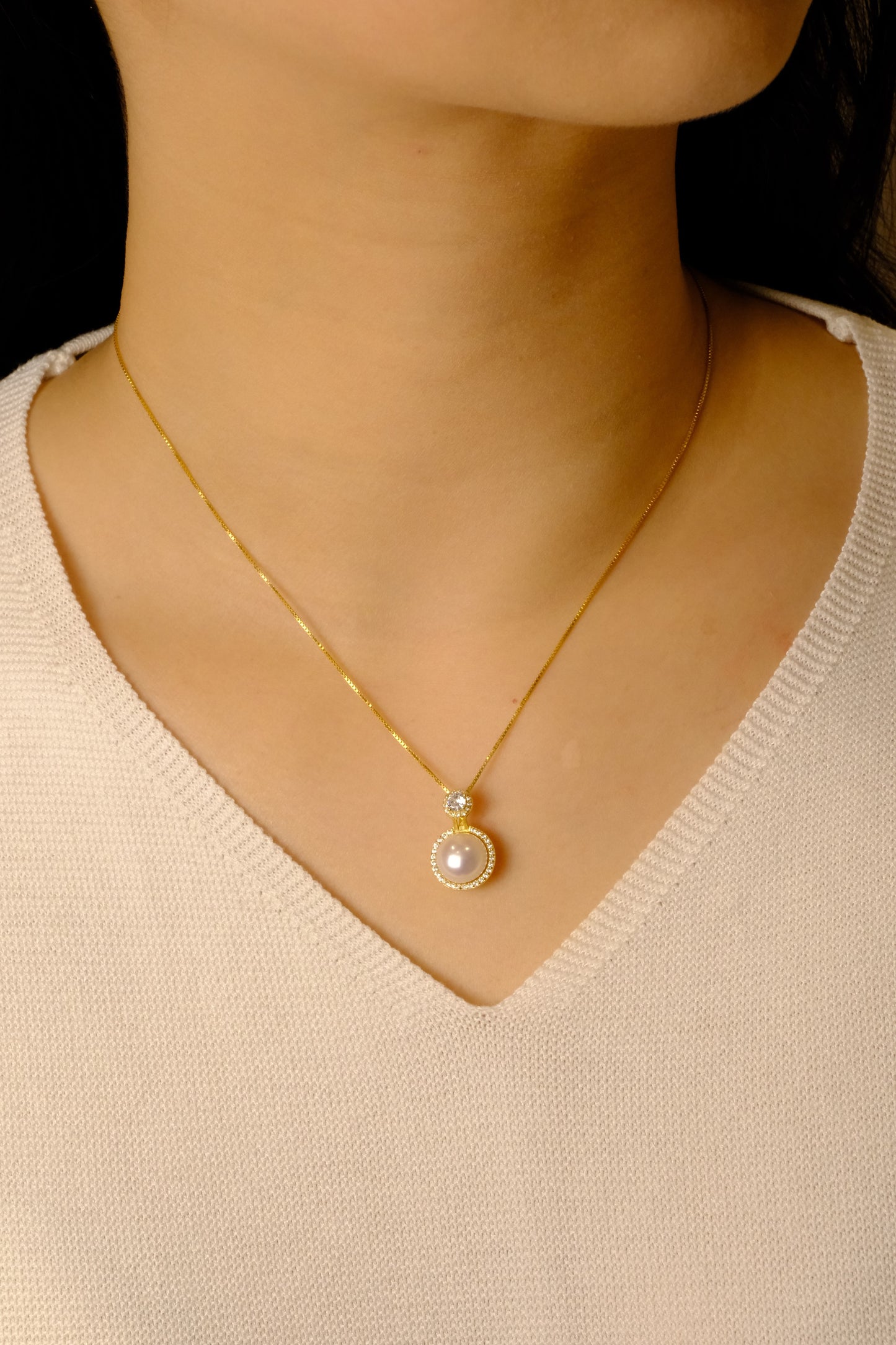 Mila Pearl Necklace